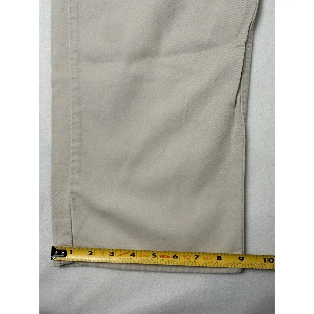 Vintage Polo Jeans Co Ralph Lauren Cargo Pants Mens 34x30 Khaki Beige Cotton